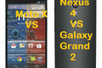 Moto X vs Nexus 4 vs Galaxy Grand 2